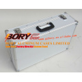 Metal Tool Case, Aluminum Tool Case, Silver Aluminum Tool Case, Aluminum Tool Case, Silver Aluminum Tool Case